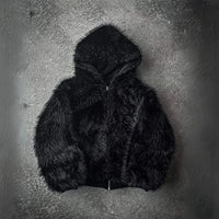Reversible Fur Zip-Up