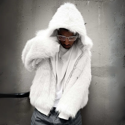 Reversible Fur Zip-Up