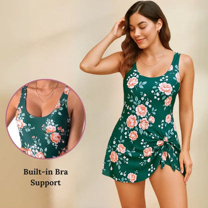 Tummy Control Swim Dress