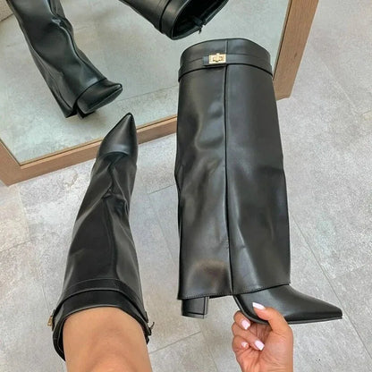 Haute Shark Boots